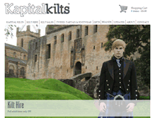 Tablet Screenshot of kapitalkilts.com